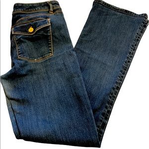 White House | Black Market jeans button pockets